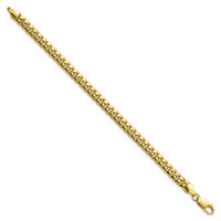10k 6mm Semi-Solid Miami Cuban Chain-10BC154-7