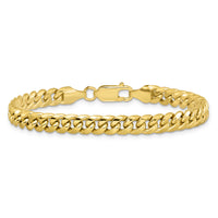 10k 6mm Semi-Solid Miami Cuban Chain-10BC154-9