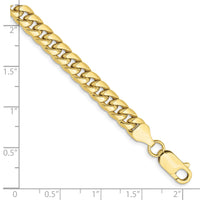 10k 6mm Semi-Solid Miami Cuban Chain-10BC154-7