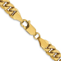 10k 6.75mm Semi-Solid Miami Cuban Chain-10BC155-28