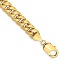 10k 9.3mm Semi-Solid Miami Cuban Chain-10BC157-8