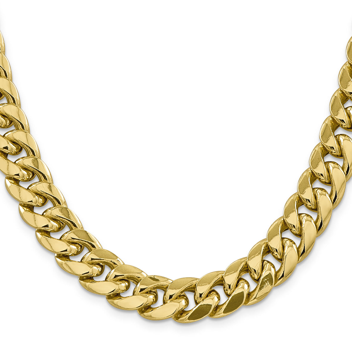 10K 13.2mm Semi-Solid Miami Cuban Chain-10BC164-30