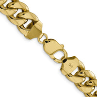 10K 13.2mm Semi-Solid Miami Cuban Chain-10BC164-26