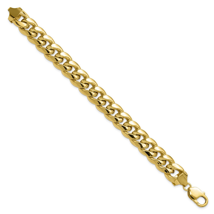 10K 13.2mm Semi-Solid Miami Cuban Chain-10BC164-10