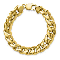 10K 13.2mm Semi-Solid Miami Cuban Chain-10BC164-10