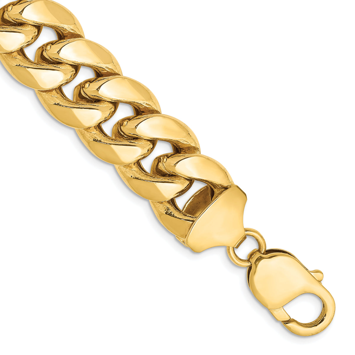 10K 13.2mm Semi-Solid Miami Cuban Chain-10BC164-8