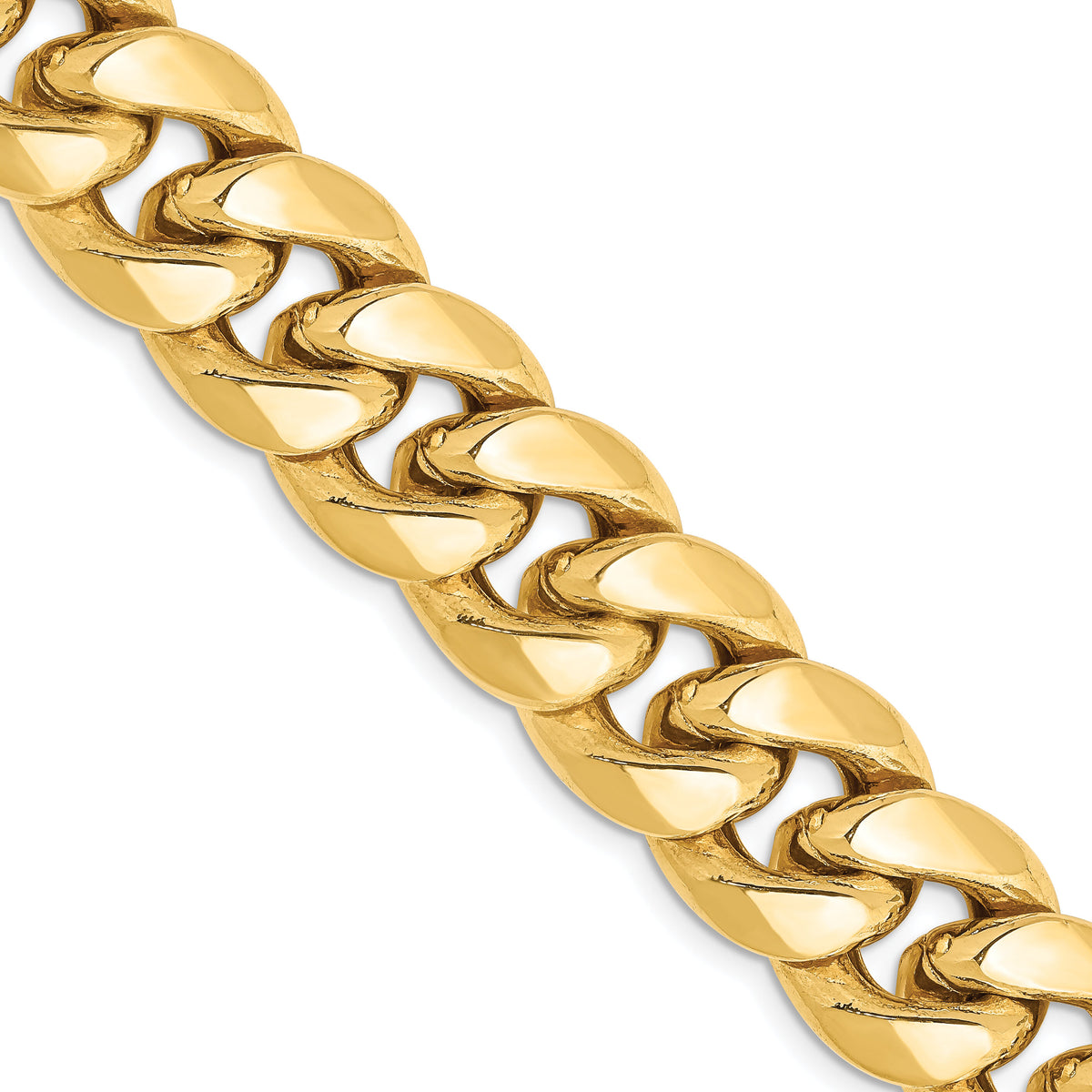 10K 13.2mm Semi-Solid Miami Cuban Chain-10BC164-30