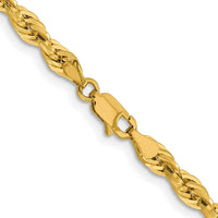 10k 4.25mm Semi-Solid Rope Chain-10BC168-16