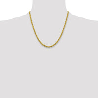 10k 4.25mm Semi-Solid Rope Chain-10BC168-20