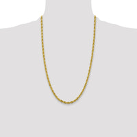 10k 4.25mm Semi-Solid Rope Chain-10BC168-26
