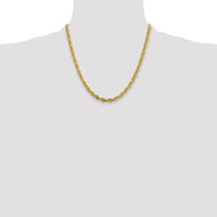 10k 4.75mm Semi-Solid Rope Chain-10BC169-20