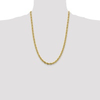 10k 4.75mm Semi-Solid Rope Chain-10BC169-24