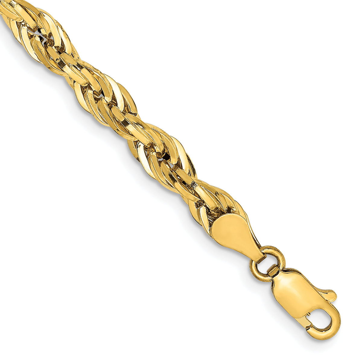 10k 4.75mm Semi-Solid Rope Chain-10BC169-9