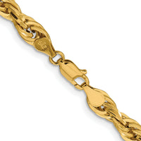 10k 5.4mm Semi-Solid Rope Chain-10BC170-16