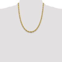 10k 5.4mm Semi-Solid Rope Chain-10BC170-22