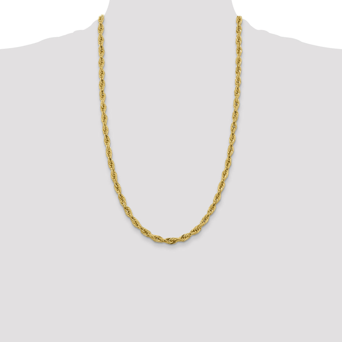 10k 5.4mm Semi-Solid Rope Chain-10BC170-26