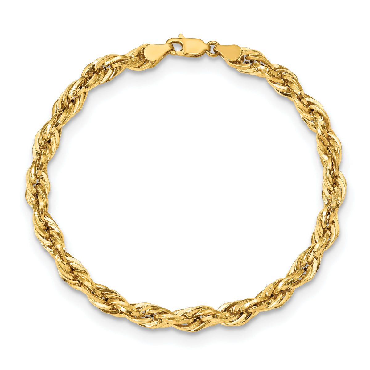 10k 5.4mm Semi-Solid Rope Chain-10BC170-8