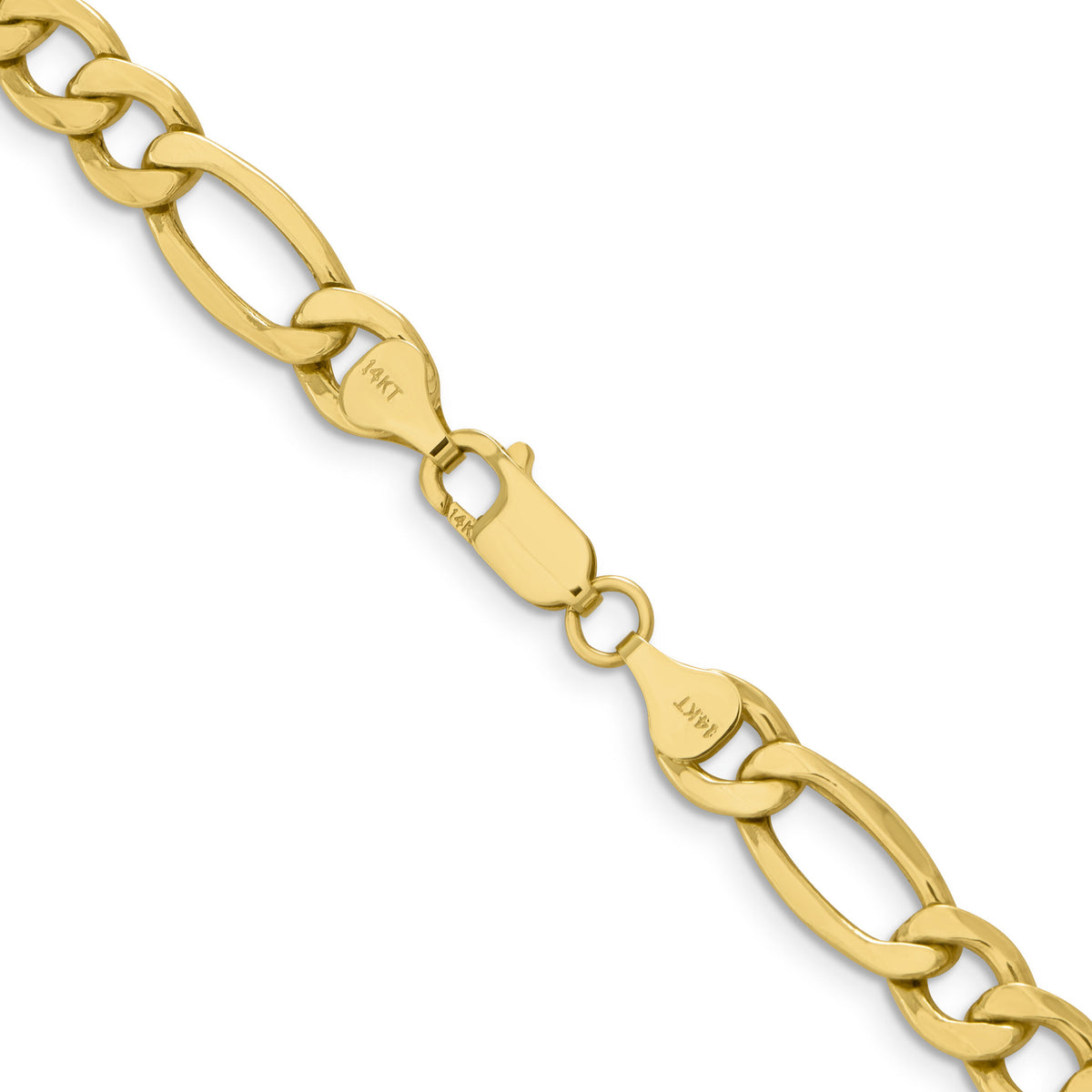 10K 8.5mm Semi-Solid Figaro Chain-10BC190-20