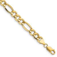 10K 8.5mm Semi-Solid Figaro Chain-10BC190-7