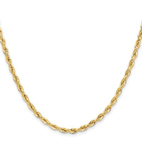 10k 3.5mm Semi-Solid Rope Chain-10BC203-22