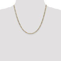 10k 3.5mm Semi-Solid Figaro Chain-10BC93-20