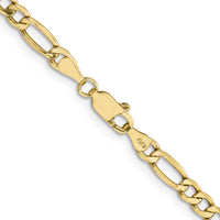 10k 4.4mm Semi-Solid Figaro Chain-10BC94-26