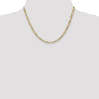10k 4.2mm Semi-Solid Figaro Chain-10BC94-18