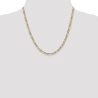 10k 4.2mm Semi-Solid Figaro Chain-10BC94-20