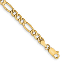 10k 4.2mm Semi-Solid Figaro Chain-10BC94-8