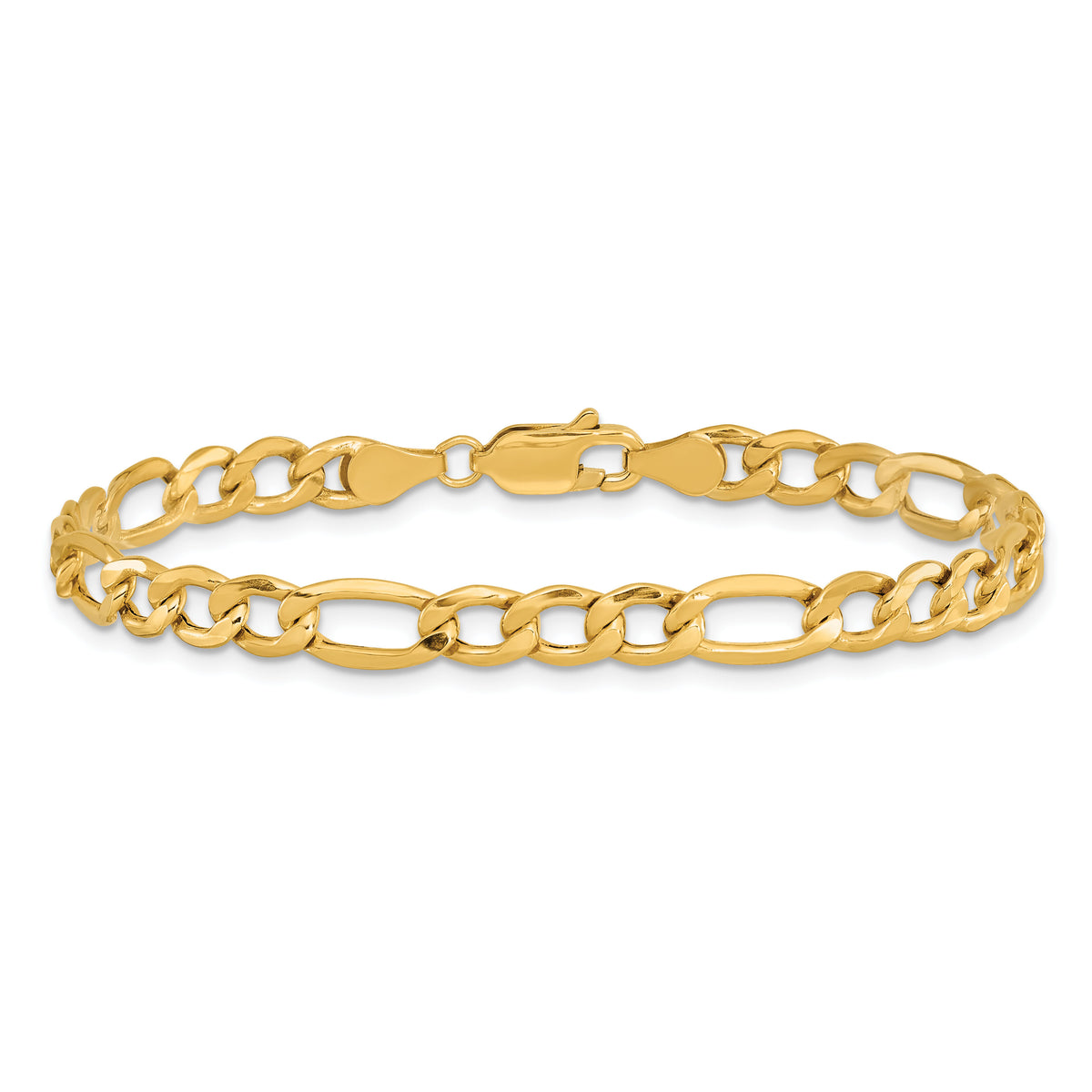 10k 5.35mm Semi-Solid Figaro Chain-10BC95-9