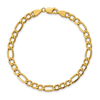 10k 5.35mm Semi-Solid Figaro Chain-10BC95-8