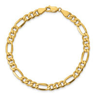 10k 6.25mm Semi-Solid Figaro Chain-10BC96-9