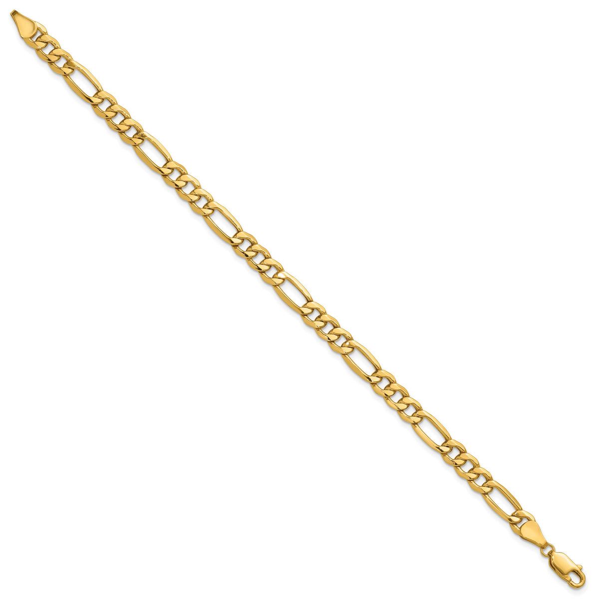 10k 6.25mm Semi-Solid Figaro Chain-10BC96-7
