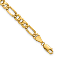 10k 6.25mm Semi-Solid Figaro Chain-10BC96-7