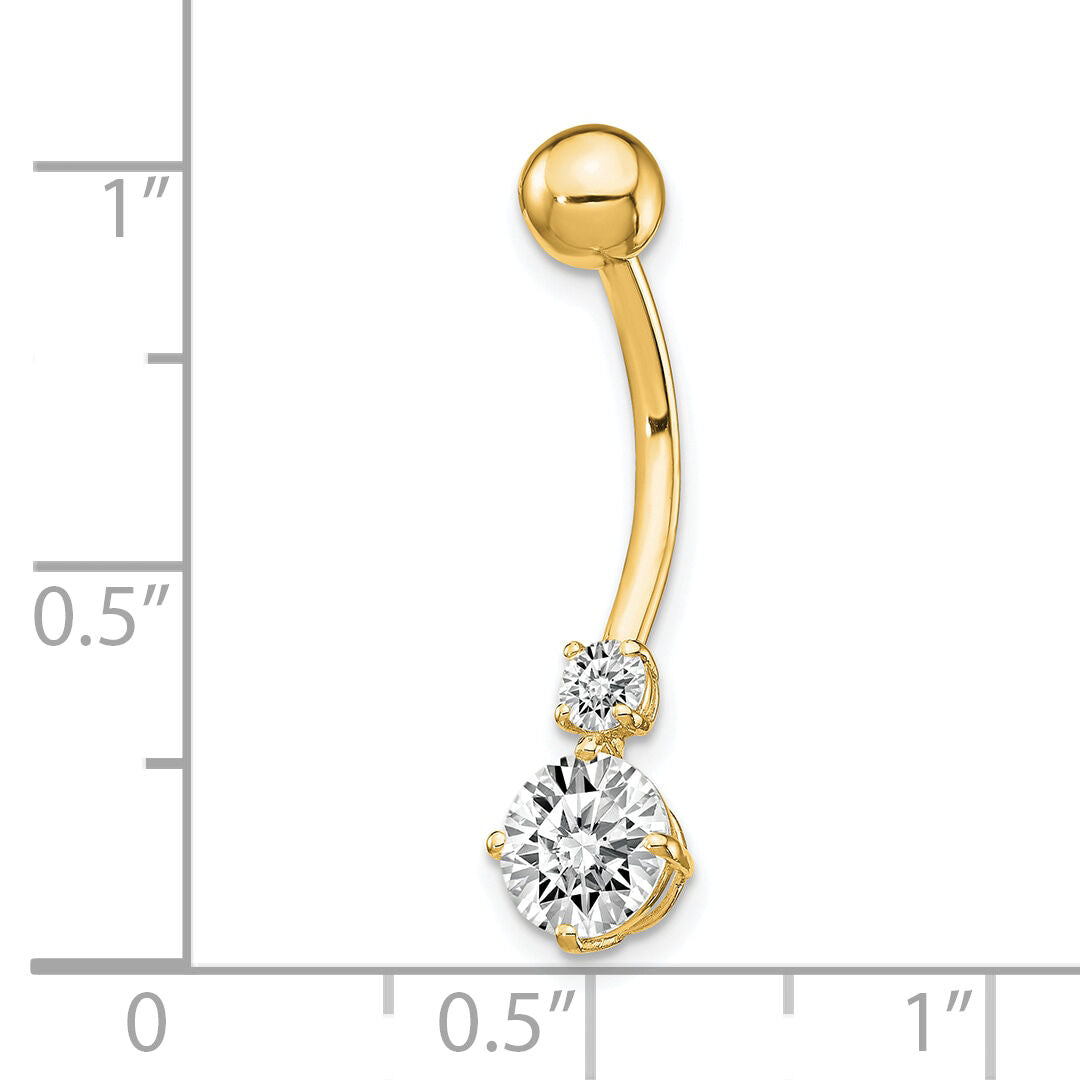 10k W/3 And 6mm Czs Belly Dangle-10BD129