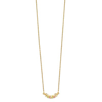 10k Tri-color Black Hills Gold Necklace-10BH631-19