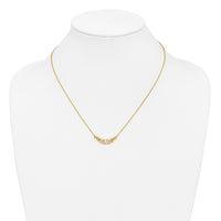 10k Tri-color Black Hills Gold Necklace-10BH631-19