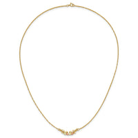 10k Tri-color Black Hills Gold Necklace-10BH631-19