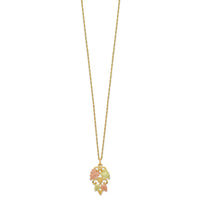 10k Tri-color Black Hills Gold Necklace-10BH654-18