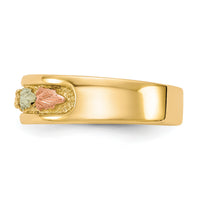 10k Tri-color Black Hills Gold Ring-10BH660