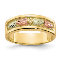 10k Tri-color Black Hills Gold Ring-10BH660