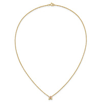 10k Tri-Color Black Hills Gold Butterfly Necklace-10BH700-18