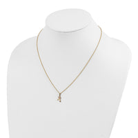 10k Tri-Color Black Hills Gold Hummingbird Necklace-10BH708-18