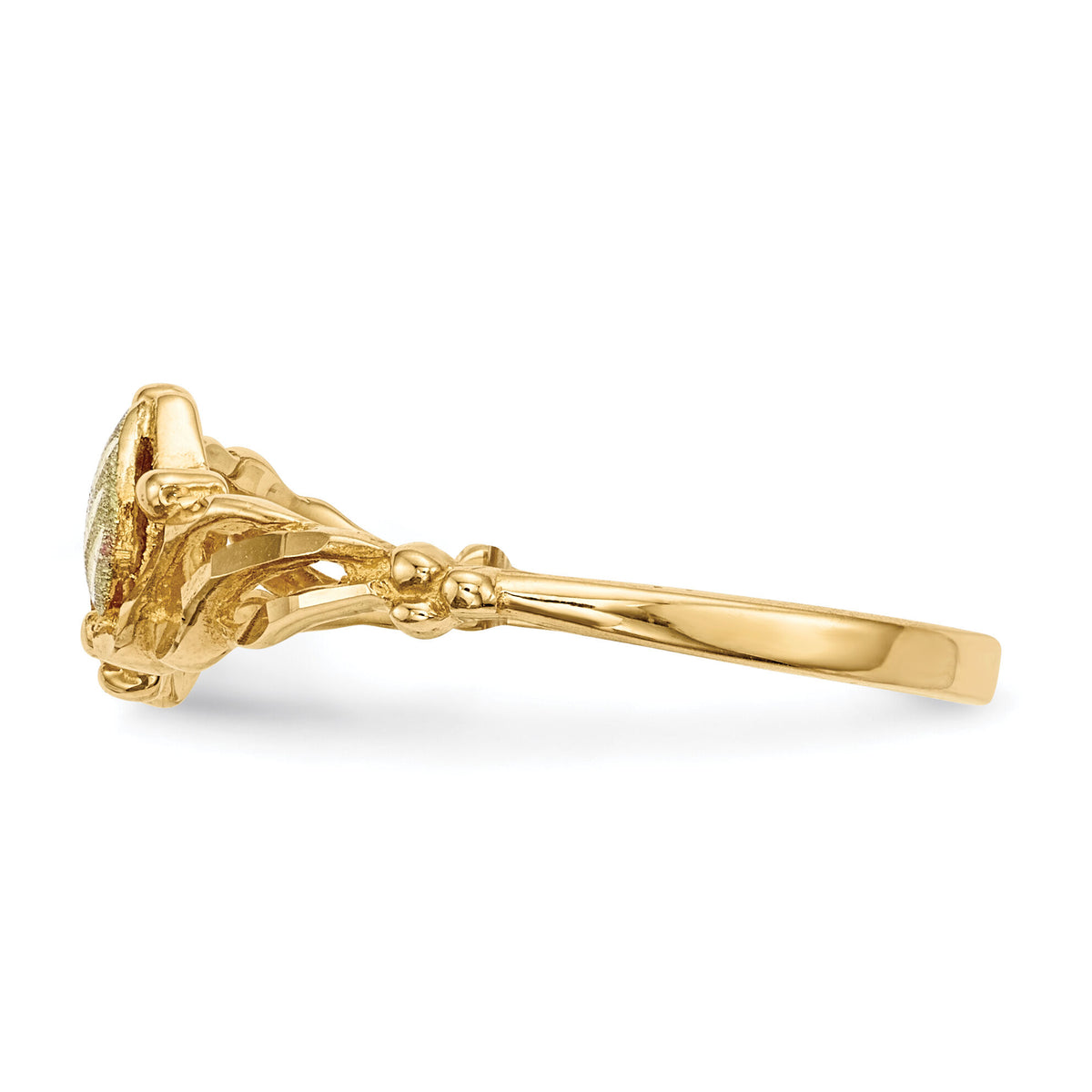 10k Tri-Color Black Hills Gold Ring-10BH710