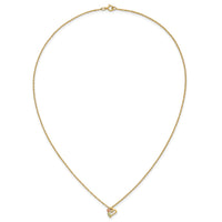 10K Tri-color w/12K Accents Diamond Black Hills Gold Necklace-10BH727-18