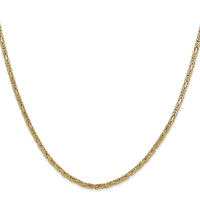 10K 2mm Byzantine Chain-10BIZ050-18