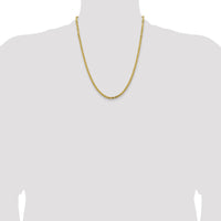 10K 3.25mm Byzantine Chain-10BIZ090-22