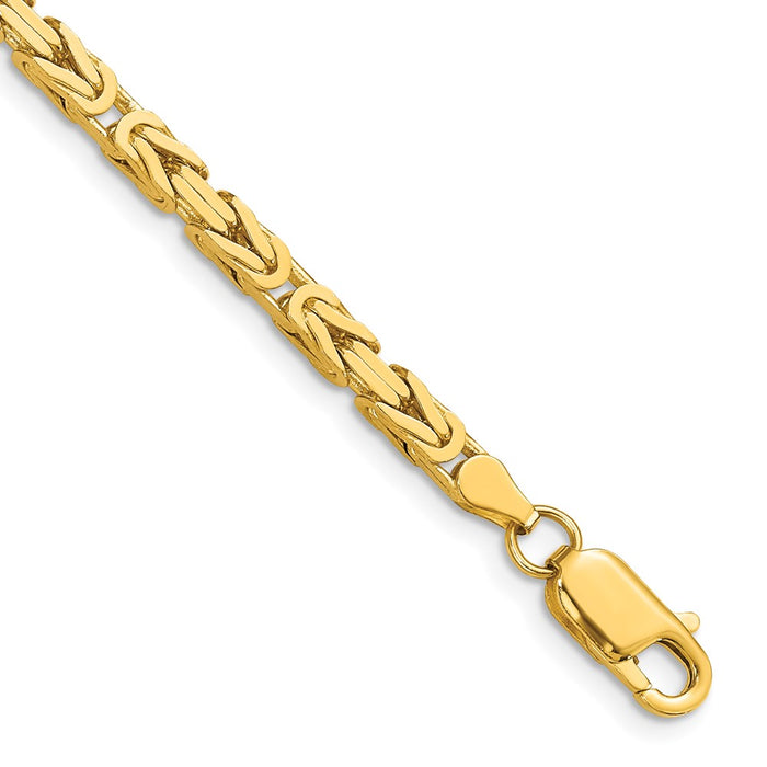 10K 3.25mm Byzantine Chain-10BIZ090-8