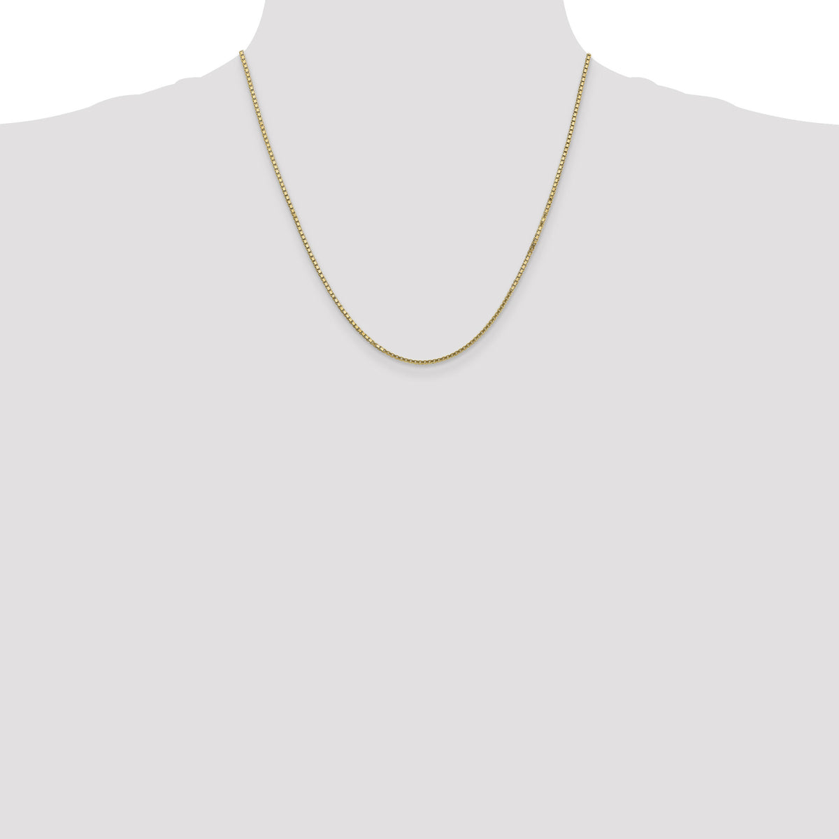 10k 1.5mm Box Chain-10BX150-20
