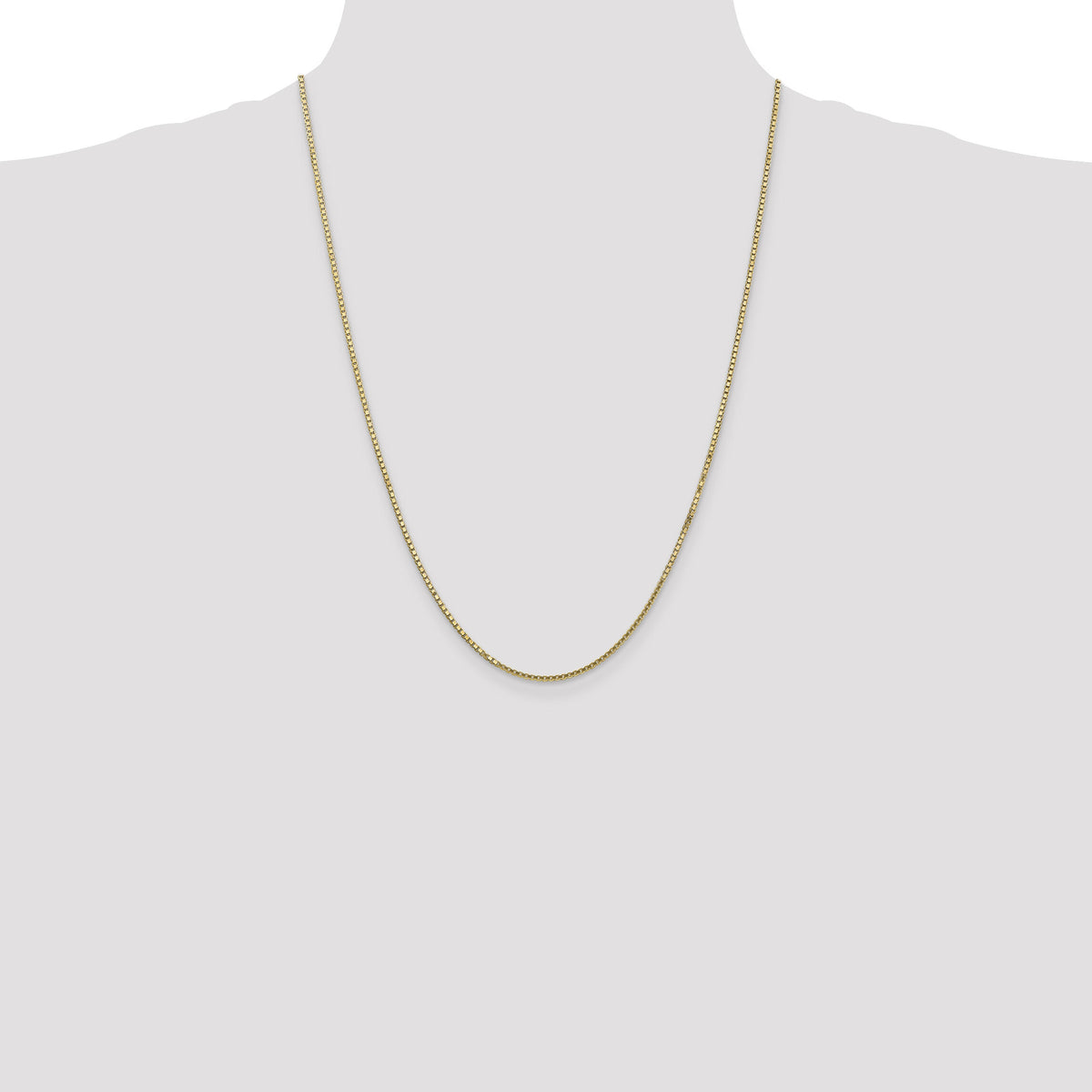10k 1.5mm Box Chain-10BX150-24